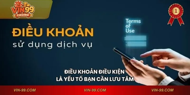 Điều khoản điều kiện là yếu tố bạn cần lưu tâm