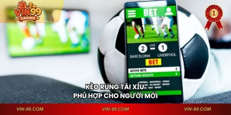 Kèo rung tài xỉu phù hợp cho người mới